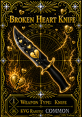 Broken Heart Knife [250 Coins]