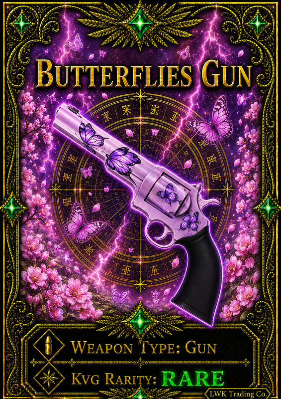 Butterflies Gun [150 Coins]