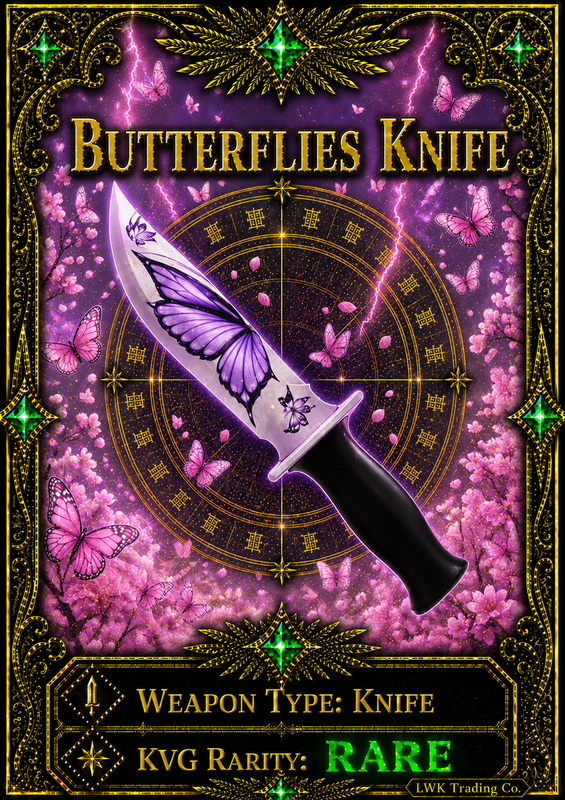 Butterflies Knife [150 Coins]
