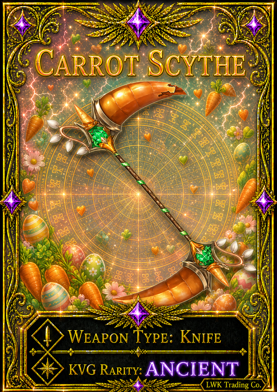 Carrot Scythe [350 Coins]