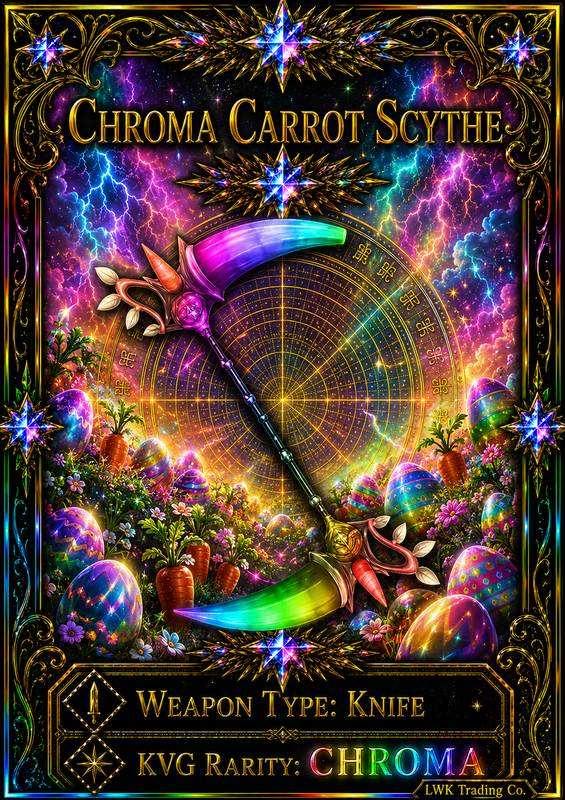 Chroma Carrot Scythe [800 Coins]