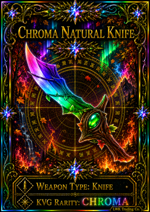 Chroma Natural Knife [1000 Coins]