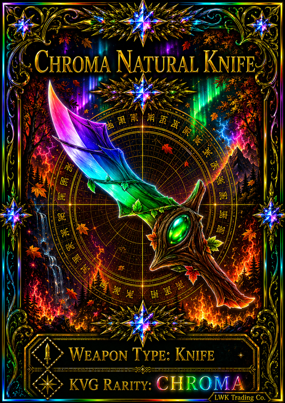Chroma Natural Knife [1000 Coins]
