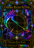 Chroma Raven Scythe [2500 Coins]