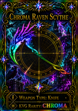 Chroma Raven Scythe [2500 Coins]