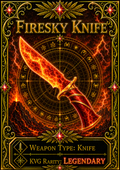 Firesky Knife [300 Coins]
