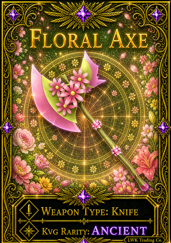 Floral Axe [500 Coins]