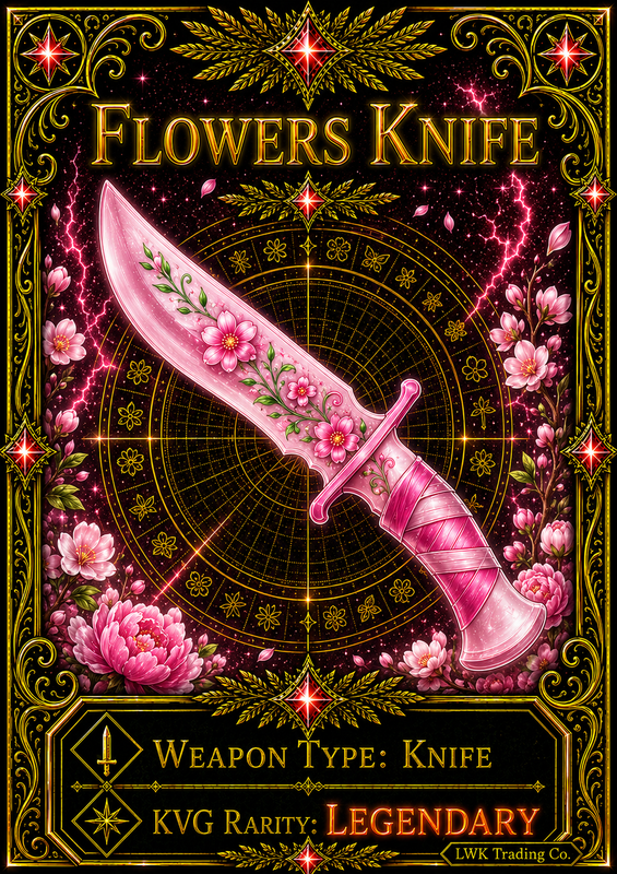 Flowers Knife [100 Coins]