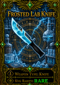 Frosted Lab Knife [100 Coins]