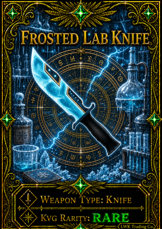 Frosted Lab Knife [100 Coins]