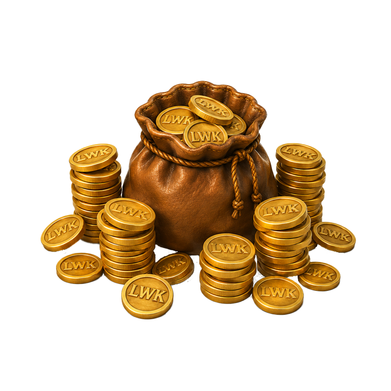 2,200 LWK Coins | (2,000 + 200 BONUS!)