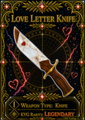 Love Letter Knife [200 Coins]