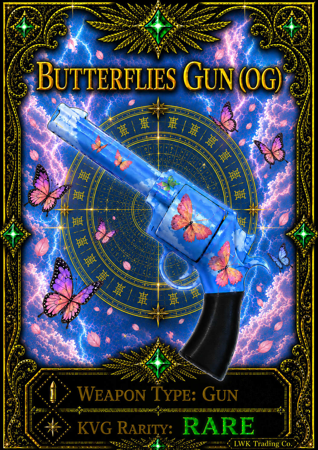Butterflies Gun (OG) [550 Coins] 25% OFF!