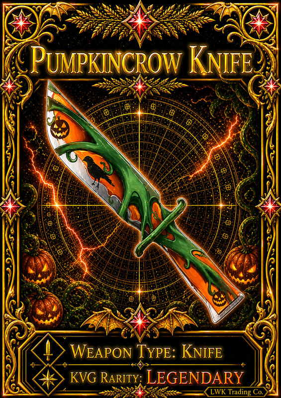 PumpkinCrow Knife [350 Coins]