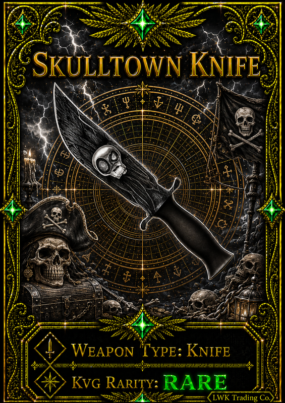 Skulltown Knife [100 Coins]