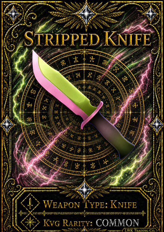 Stripped Knife [500 Coins]