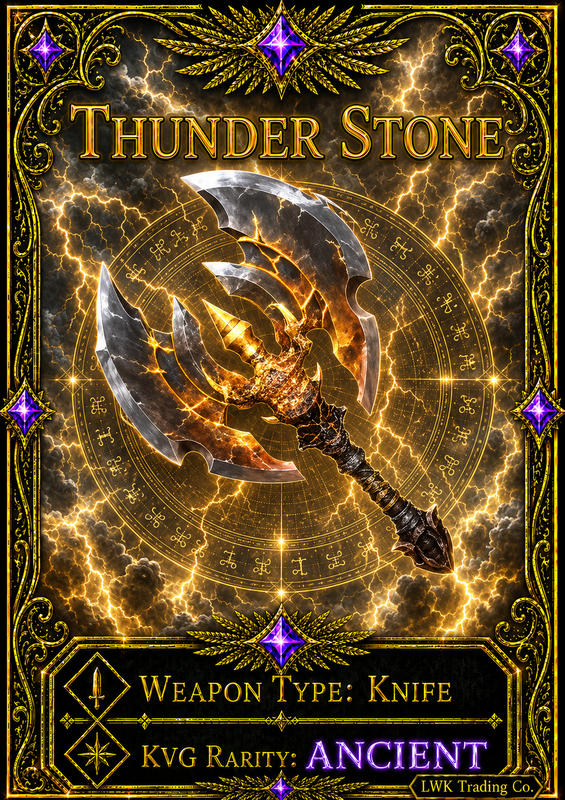 Thunder Stone [250 Coins]