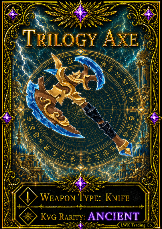 Trilogy Axe [750 Coins]