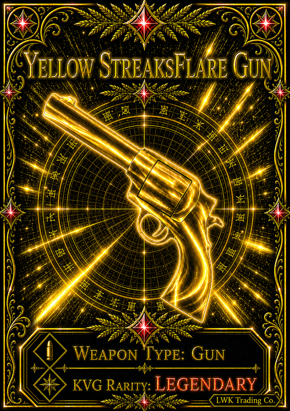 Yellow StreaksFlare Gun [3500 Coins]