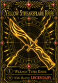 Yellow StreaksFlare Knife [3500 Coins]